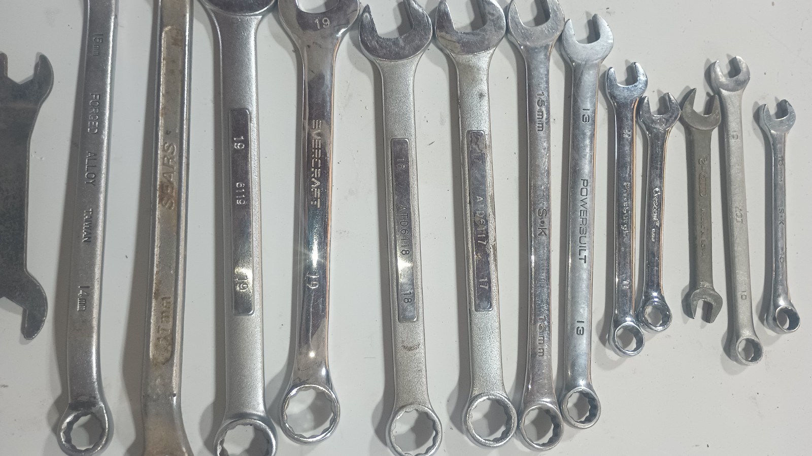 Wrench Lot Metric USA Craftsman Ect. Other Brands