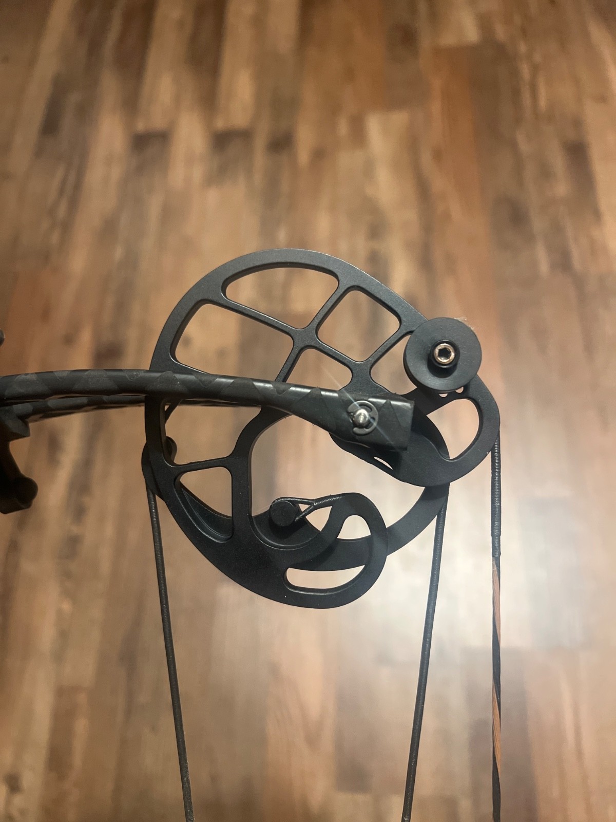 Gearhead Achery T30 aluminum compound hunting bow.