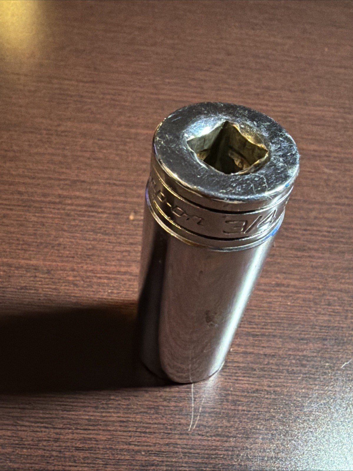 Snap On 3/8″ Drive 6-Point 3/4″ Deep Chrome Socket SFS241