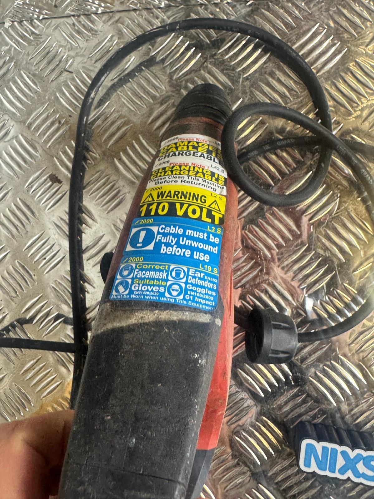 ⭐HILTI TE7 ROTARY HAMMER FAULTY SPARES/REPAIRS FREE POSTAGE 110V ⭐