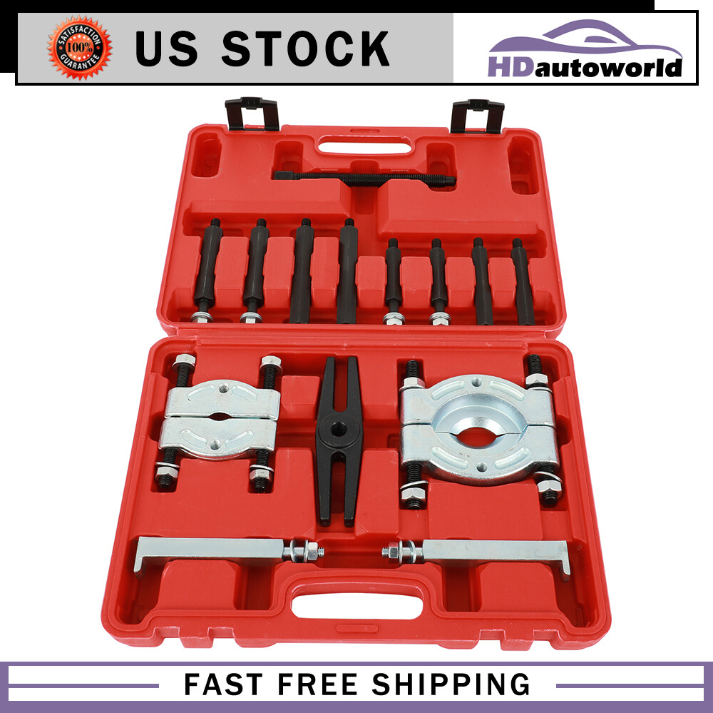 14PCS Bearing Splitter Tool Kit 5 Ton Capacity Bearing Separator 2″and 3″ Jaws