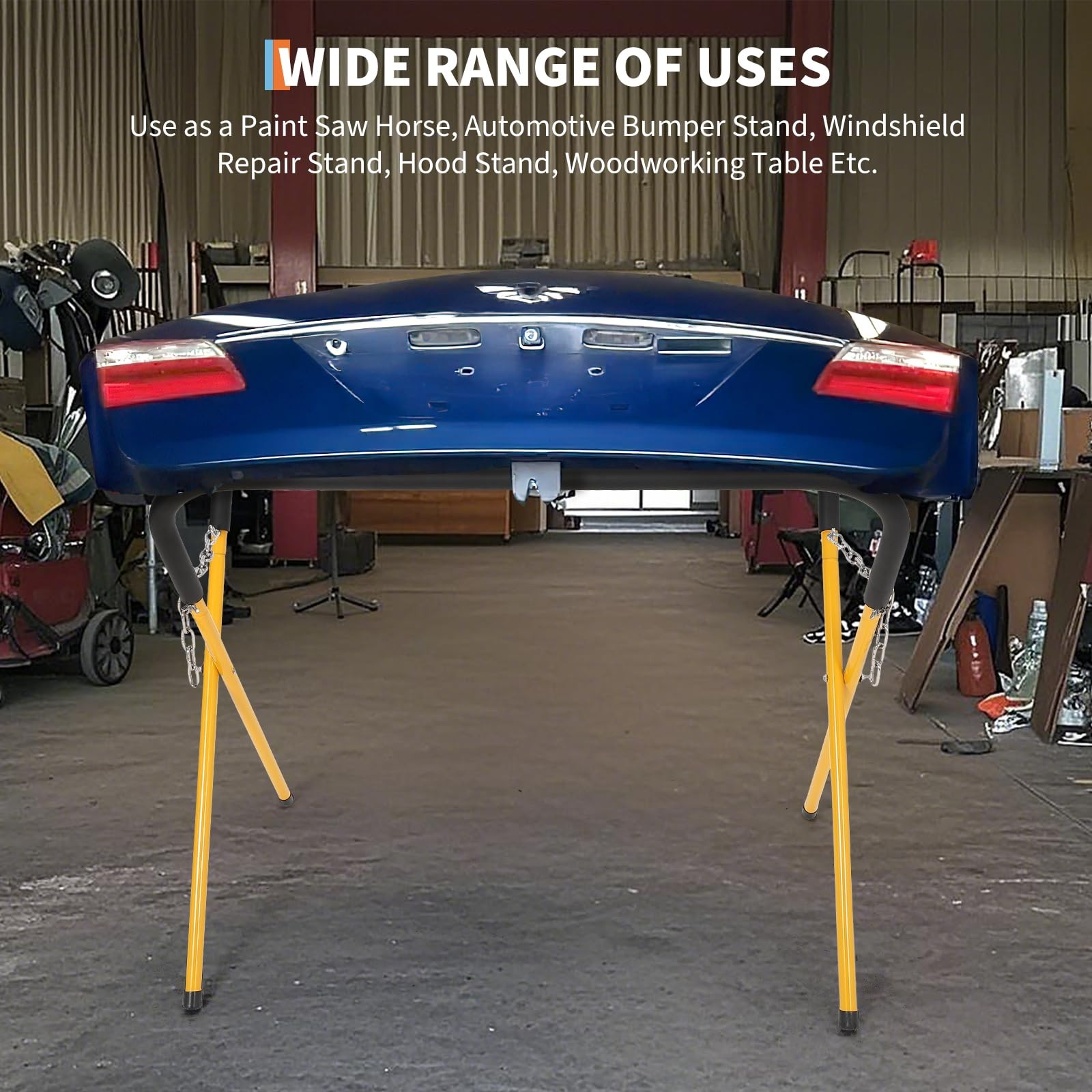 ✨1/2/3/4pcs Portable Folding 500Lbs Workbench Automotive Fender Stand Work Table