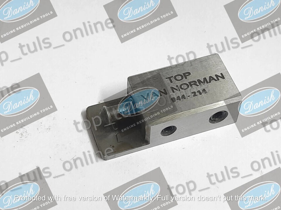 Set Of 6 Van Norman Boring Bar Tool Holders Along With 3 Boring Bit 944s-777s
