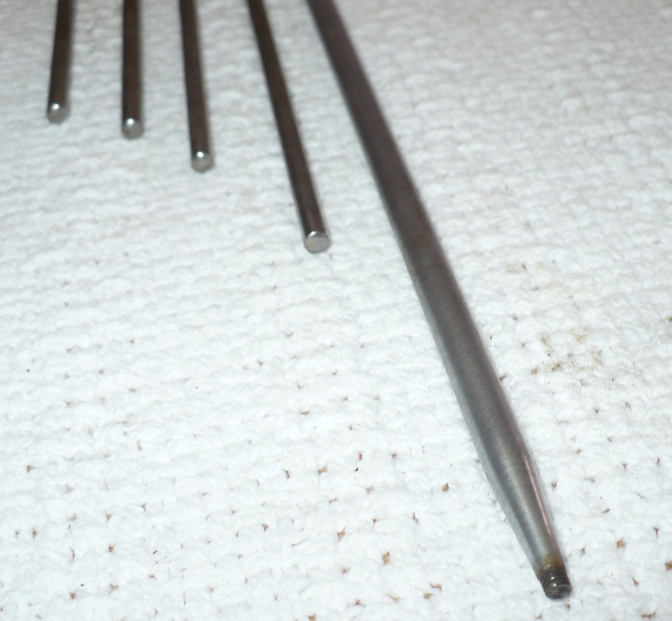 Vintage Tumico Inside Tubular Measuring Rods for 1-85 Micrometer Set 4.5 to 8.5