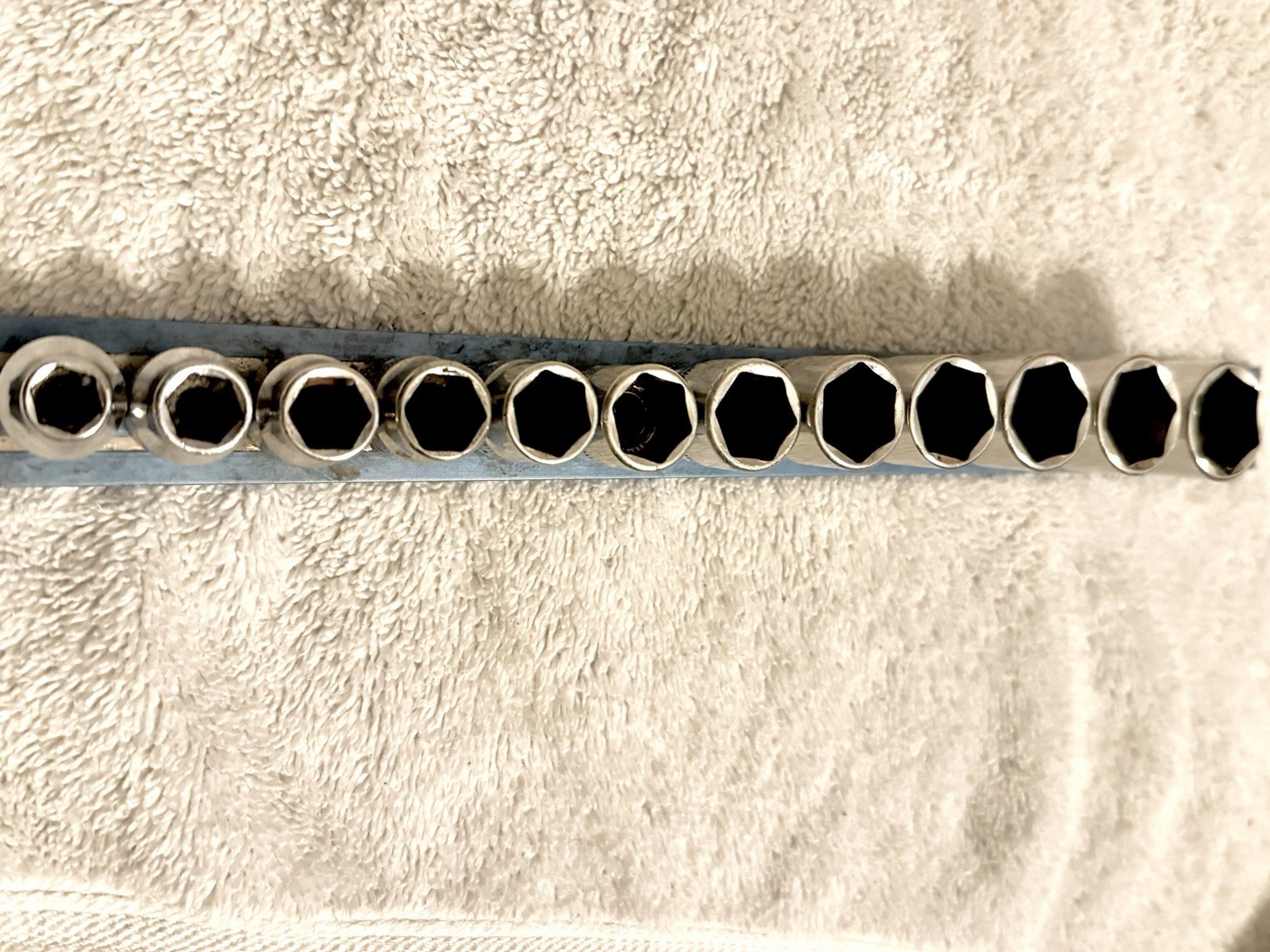 Snap-on 3/8″ Drive Metric Socket Set 8-19mm Shallow FSM Deep SFSM 6 Pt NICE USA