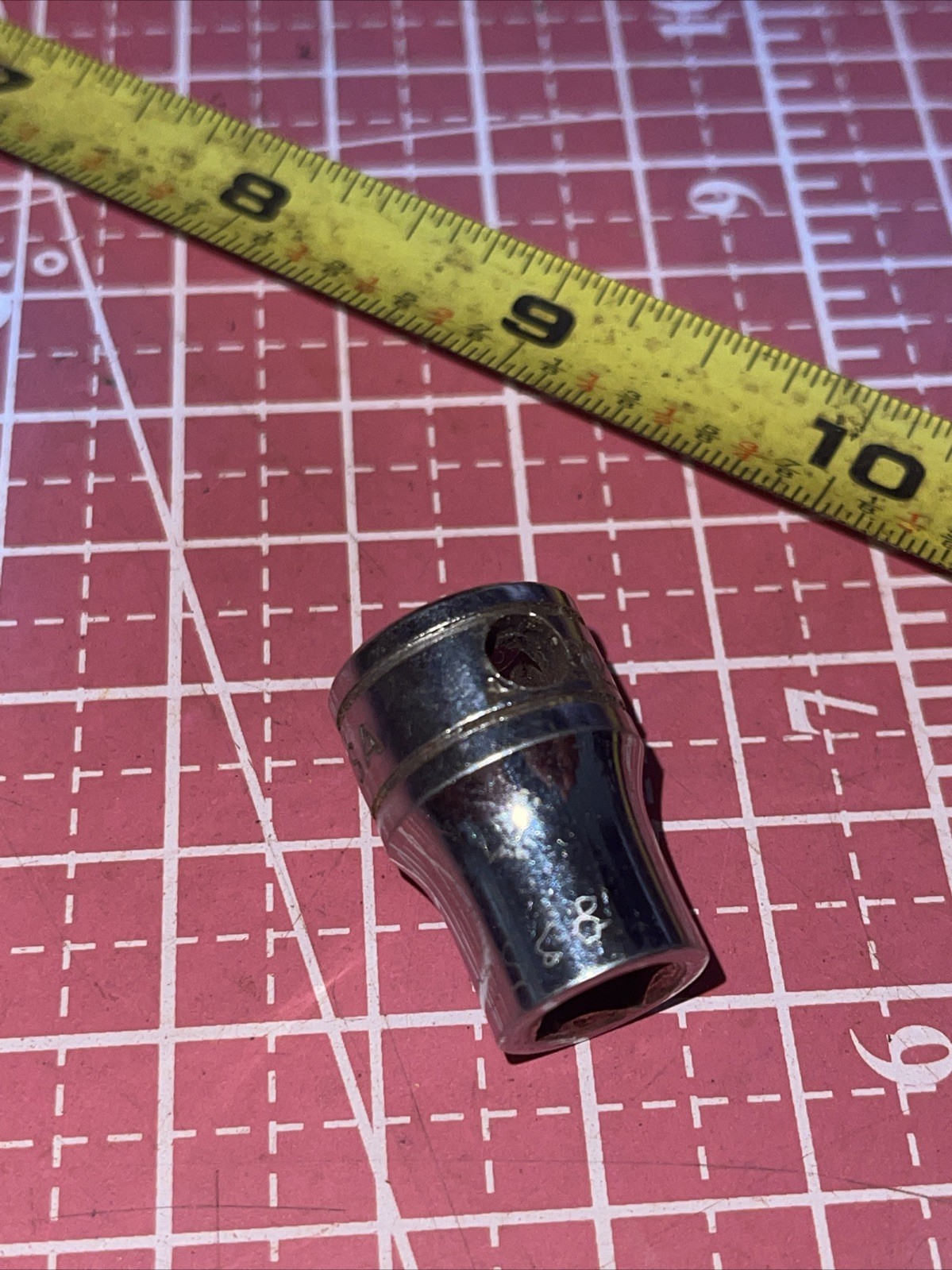Snap on USA PP409 9/32 In SAE 3/8″ Drive Internal Pipe Plug Socket Nice