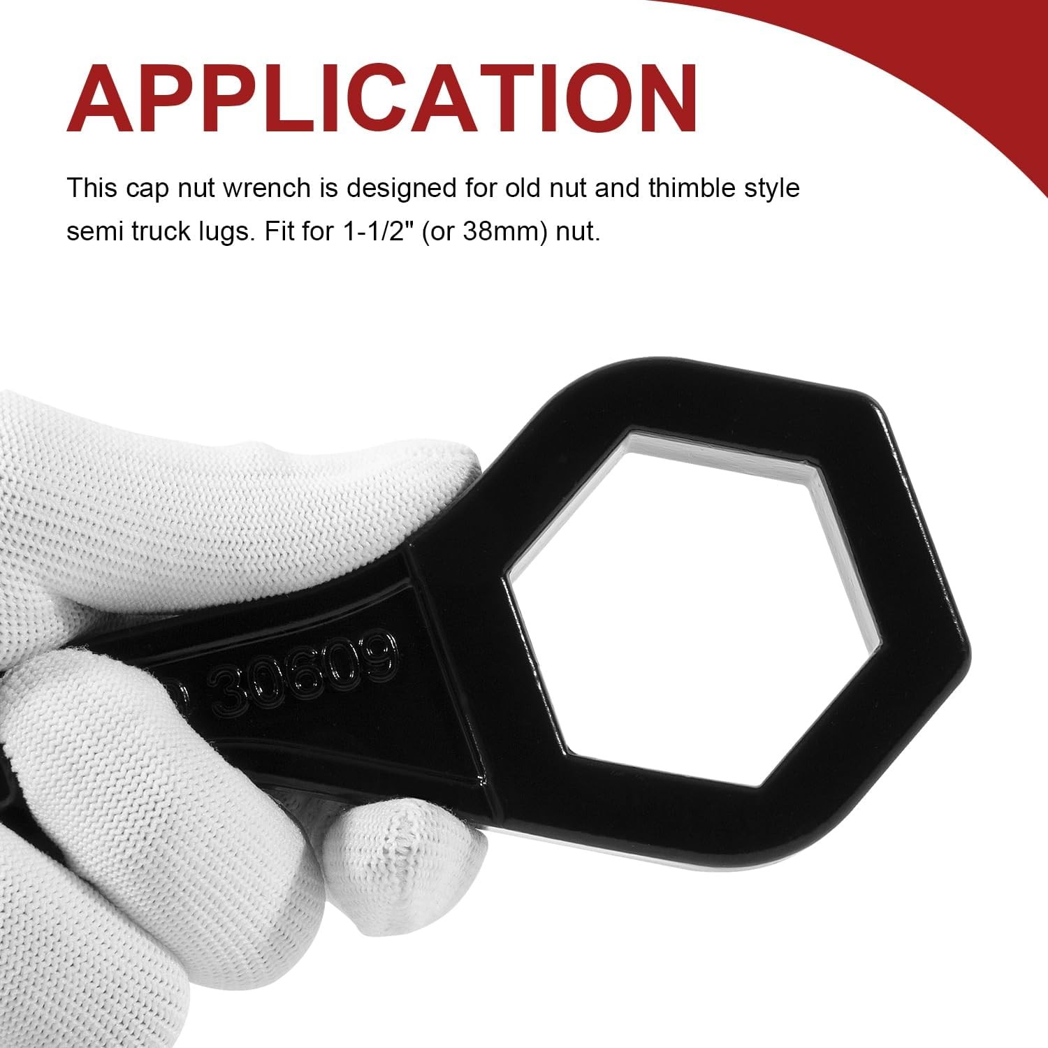 30609 Model TX9 Cap Nut Wrench Porkchop Style for 1-1/2″ Cap Nut Wrench