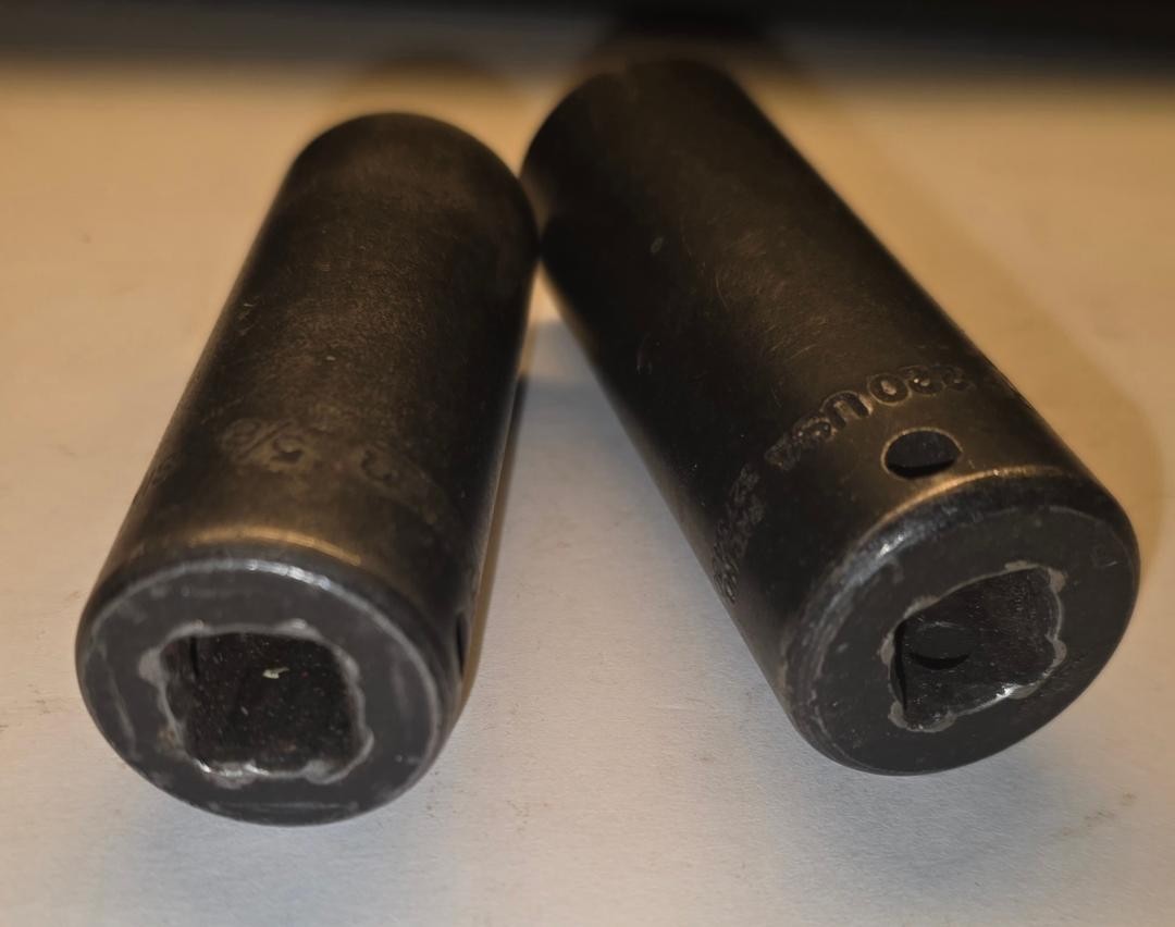 Snap On SIMF200 5/8″ and SIMF220 11/16″ 3/8″ Drive 6 point deep impact socket