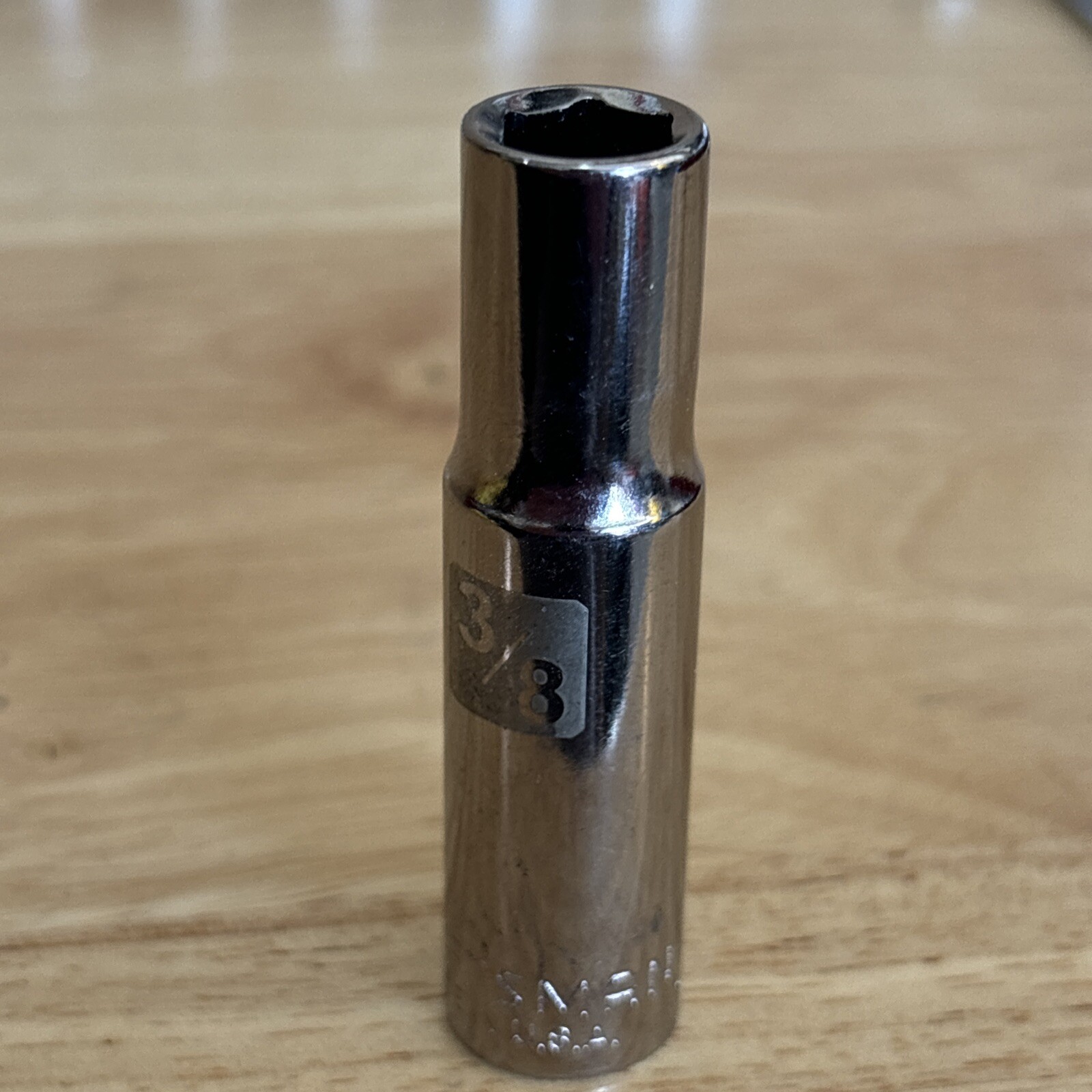 Craftsman 3/8″ Deep Socket 3/8″ Drive 6 Point Easy Read G2D 45835 USA