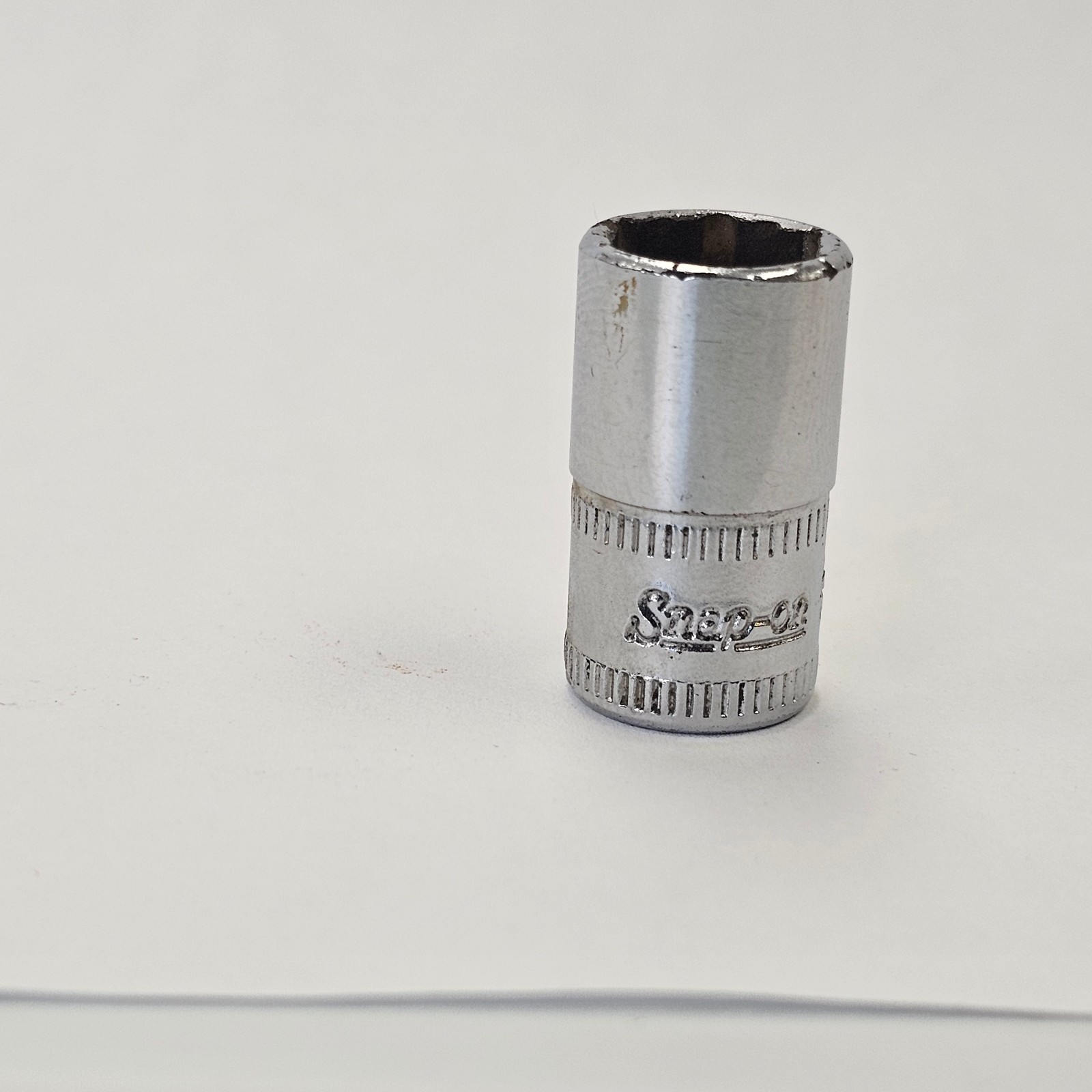 Snap-on Tools USA 1/4″ Drive 9mm Metric 6 point Shallow Chrome Socket TMM9