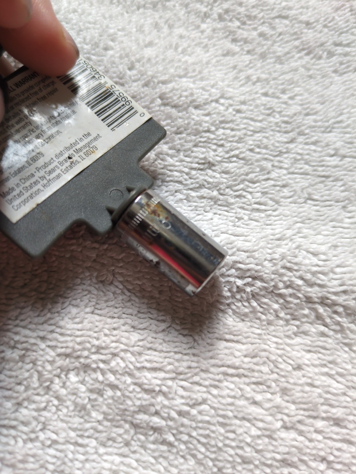 Craftsman 9mm 1/4 Drive Socket USA Metric. Small Amount of Rusting See Photos