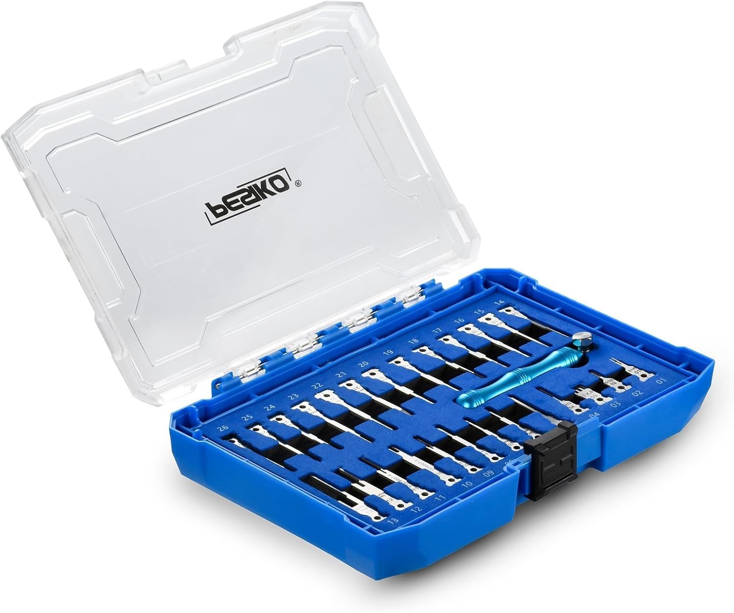 26Pcs Terminal Removal Tool Kit for Deutsch, Molex, AMP, Delphi, JST Connectors