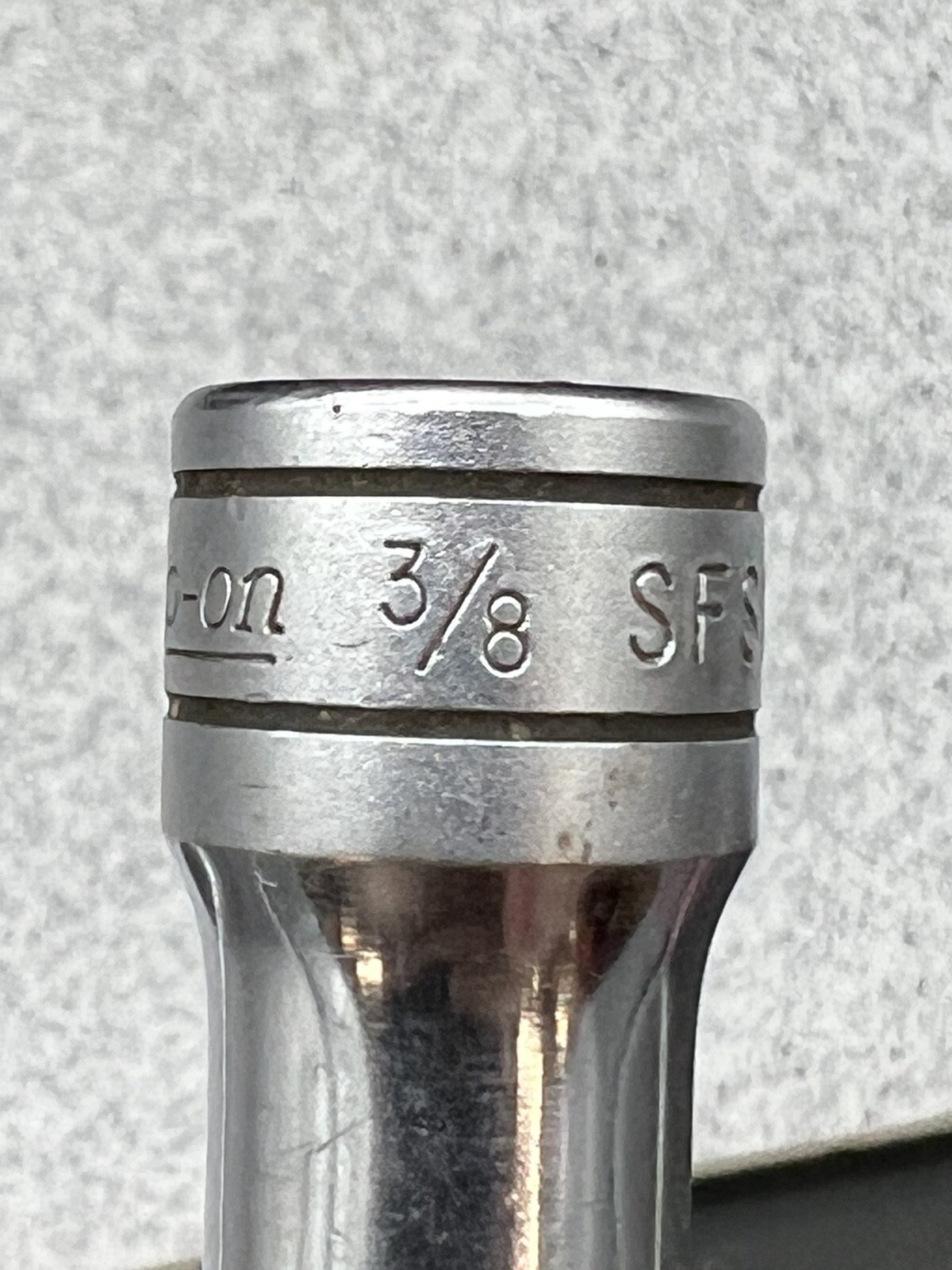 Snap-on Tools SFS121 Deep Socket SAE 3/8in. Chrome 3/8″ Drive 6 Point – USA