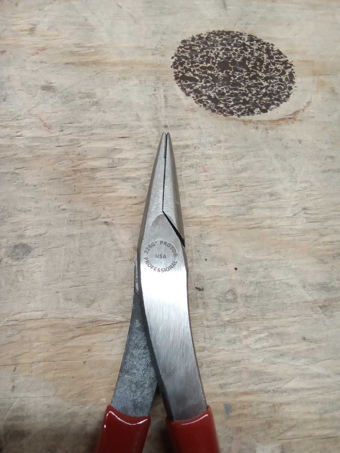 Proto Professional 7-25/32″ Needle Nose Pliers, Made in USA #J228G