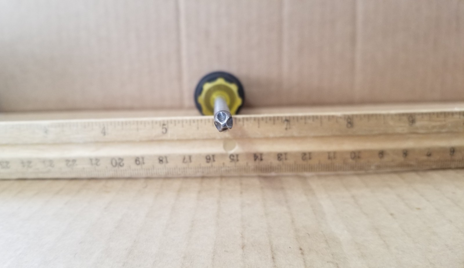 Vintage Black &Yellow Phillips Screwdriver VGC