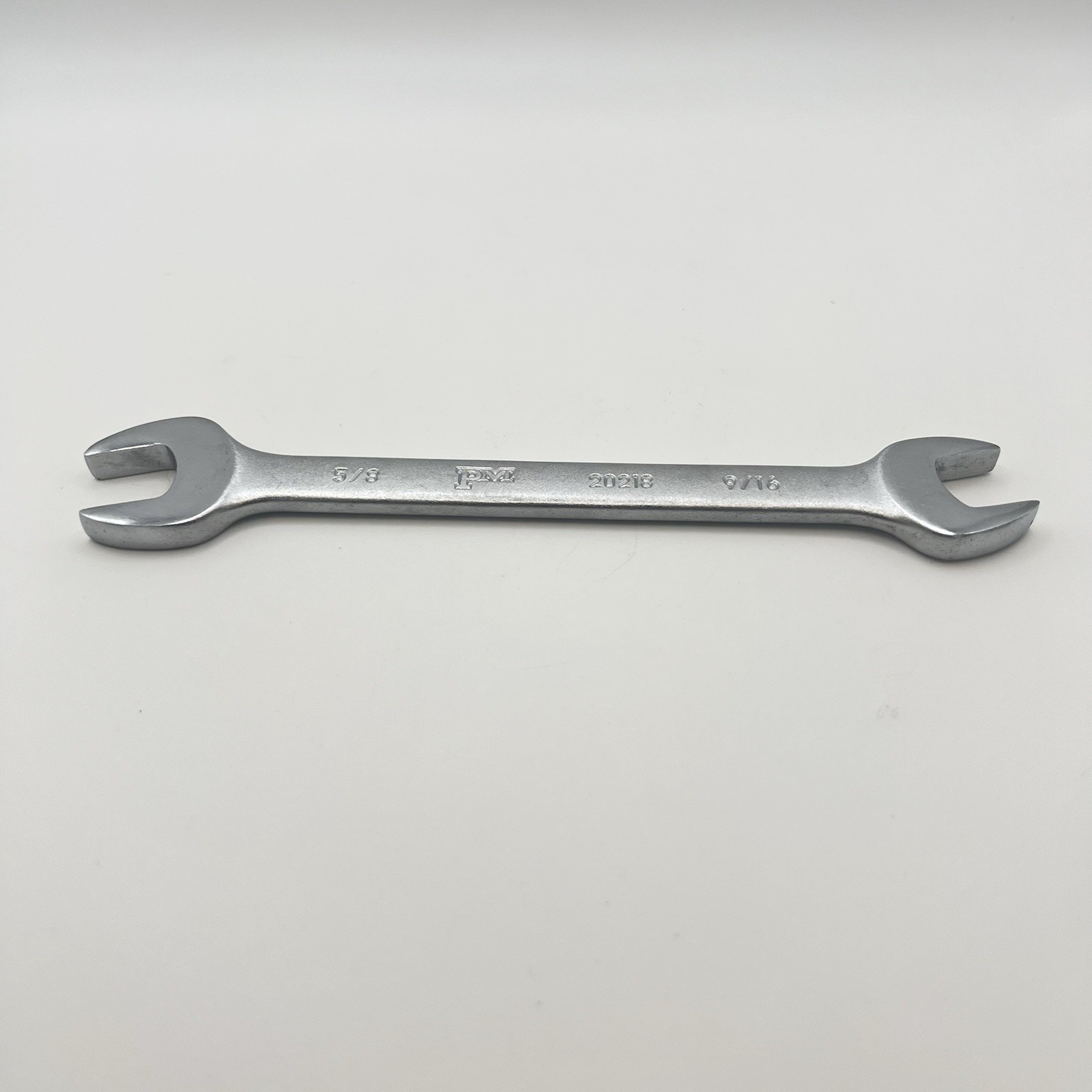 Popular Mechanics 9/16 5/8 Double Open End Wrench 20218 Vtg Taiwan NOS