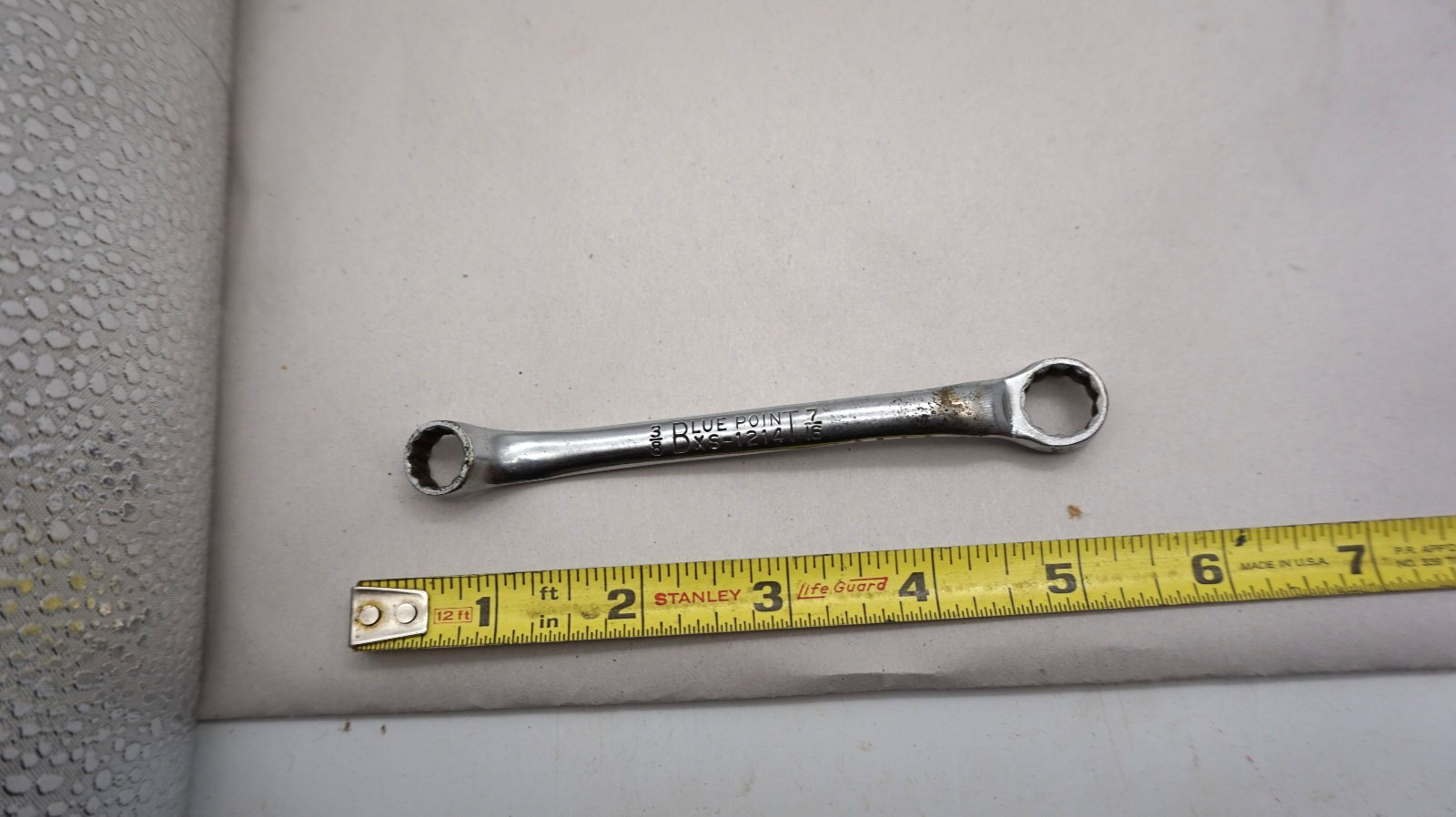 Blue Point XS1214 Offset Box End Wrench 3/8″x7/16″ USA free ship USA