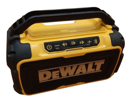 New DEWALT DCR010 20V MAX Bluetooth Speaker for Jobsite