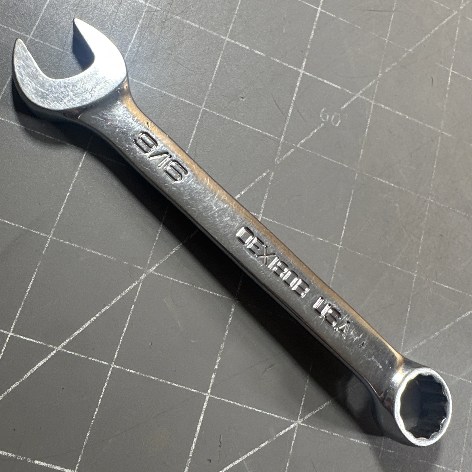 Snap on Tools 9/16″ Inch Short Combination Wrench SAE OEX180B USA