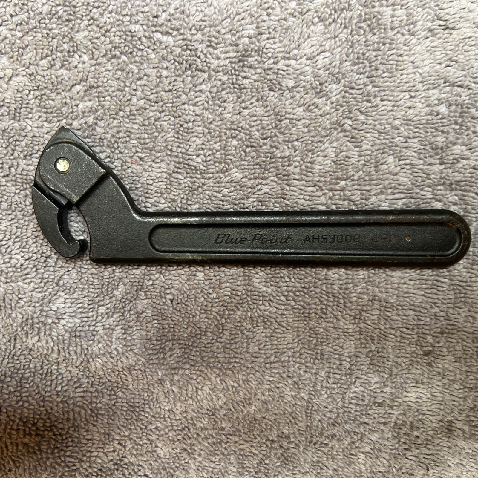 Blue-Point 3/4″ to 2″ Adjustable Hook Spanner Wrench AHS300B