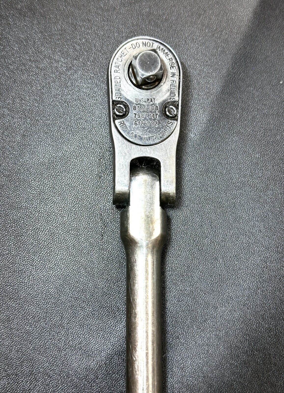 SNAP ON FLLF80 3/8″ Drive Dual 80® Technology X-Long Handle Flex-Head Ratchet
