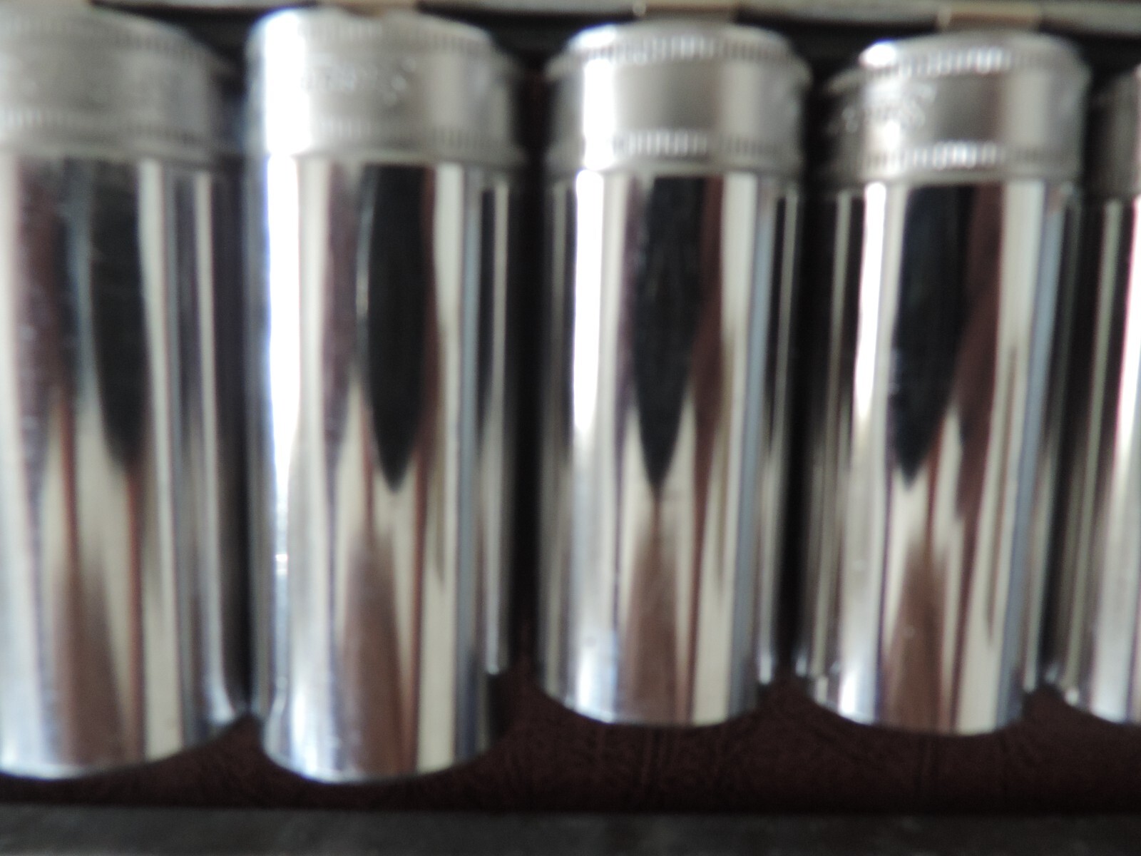 Snap-On 40pc. Metric 3/8 Drive Socket set. 21pc. Deep & 19pc. Shallow