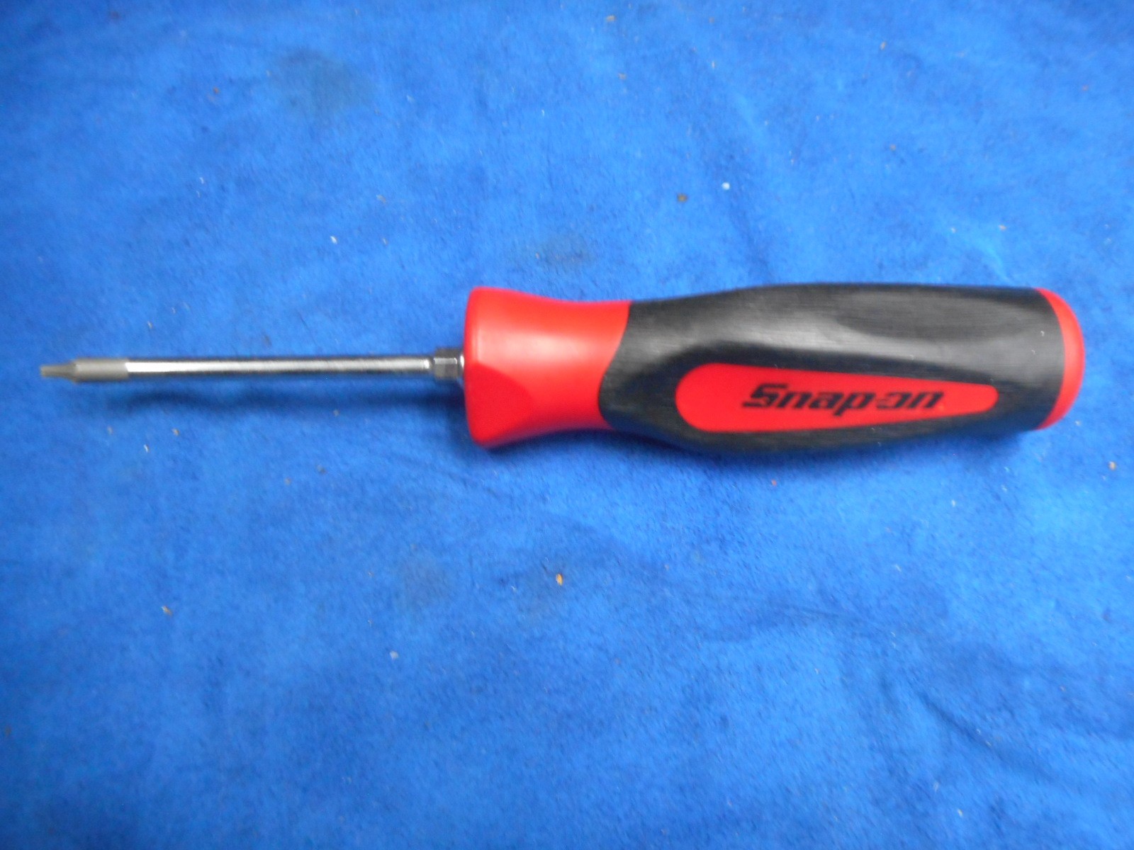 Snapon SGDTX38B T8 Torx Instinct Soft Grip Standard Screwdriver Red USA NEW