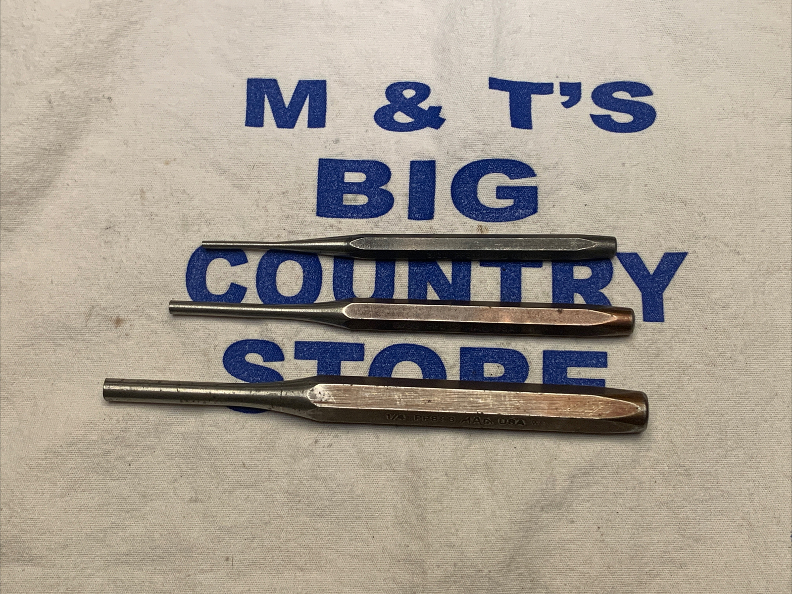 Mac Tools USA 3pc Pin Punch Set PP3SS, PP5SS, PP8SS