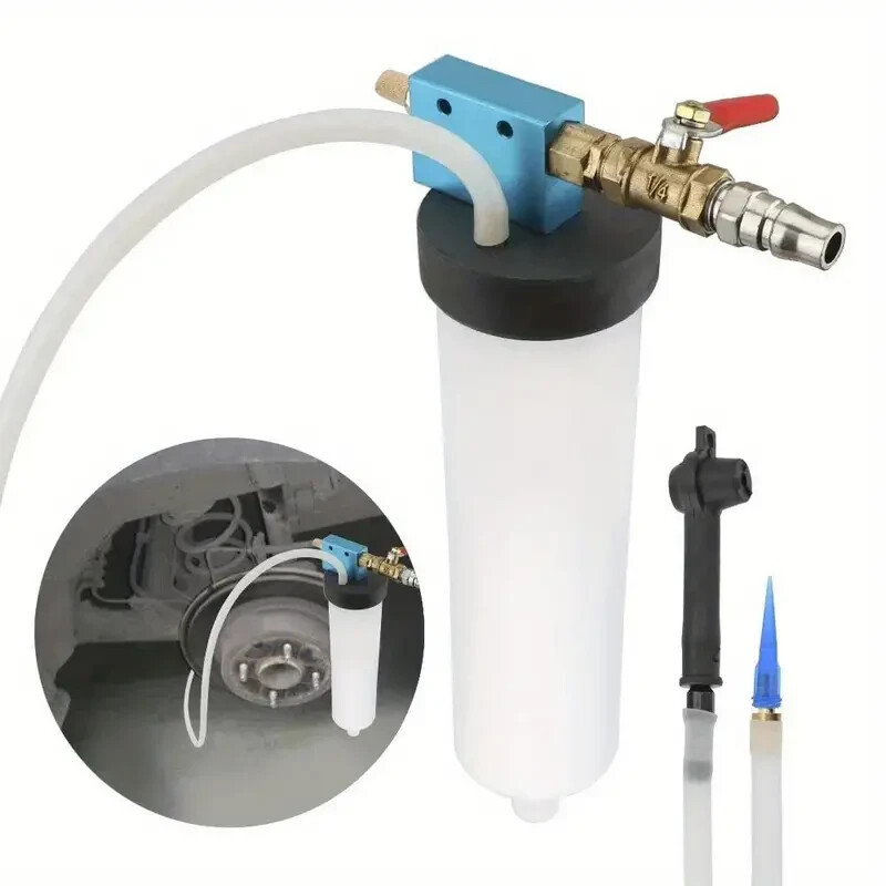 Car Vehicle Vacuum Brake Bleeder Tank Fluid Oil Change Pump Equipment Tool Kit