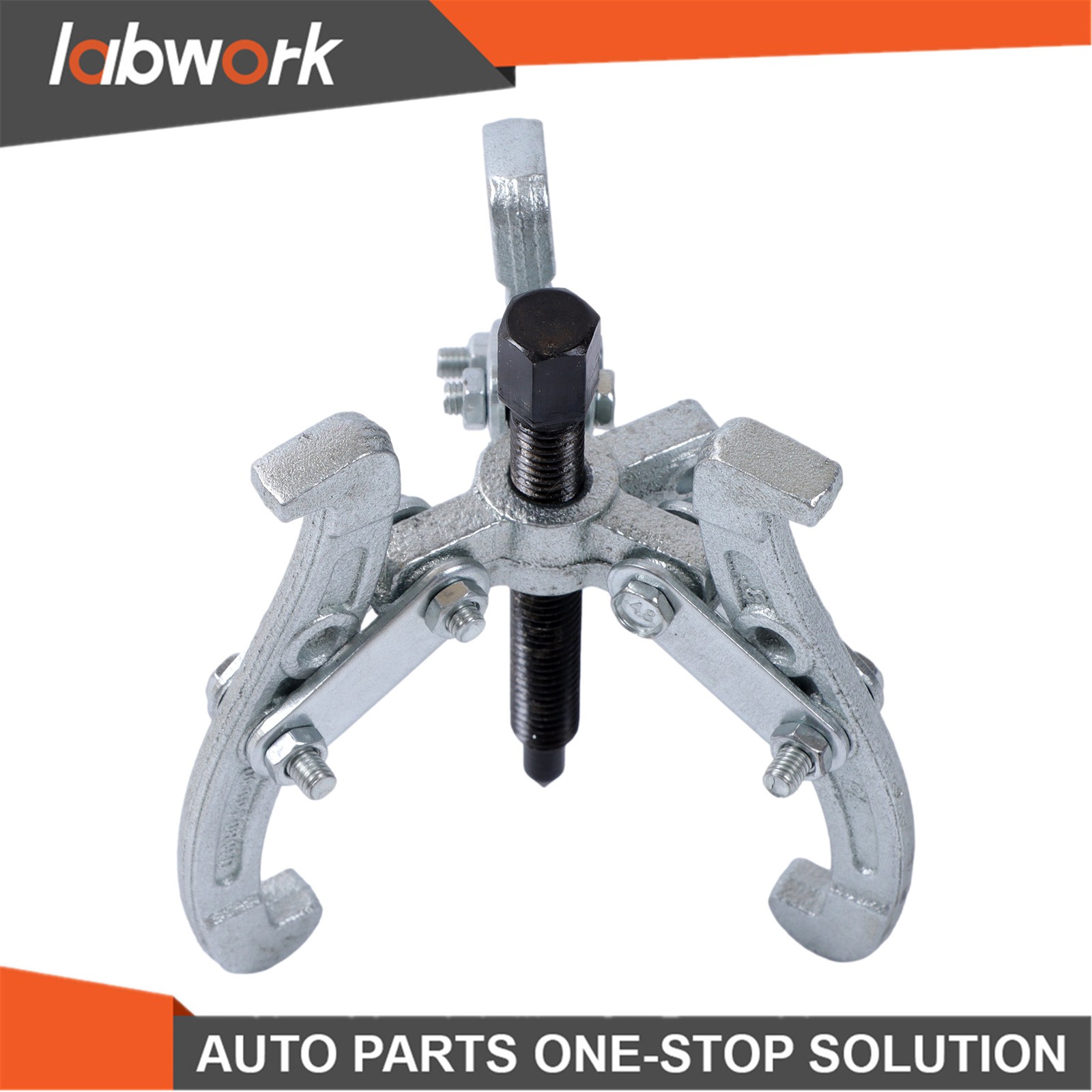 Labwork Heavy Duty 3″ 4″ 6″ Gear Puller Set 3 Jaw Car Pulley Removal Tool