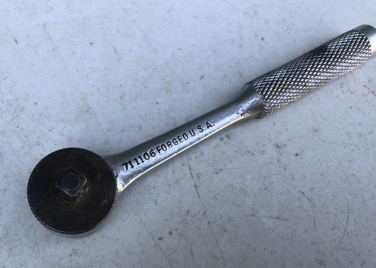 Easco Ratchet Vintage USA 1/4 Drive 711106 71-1106