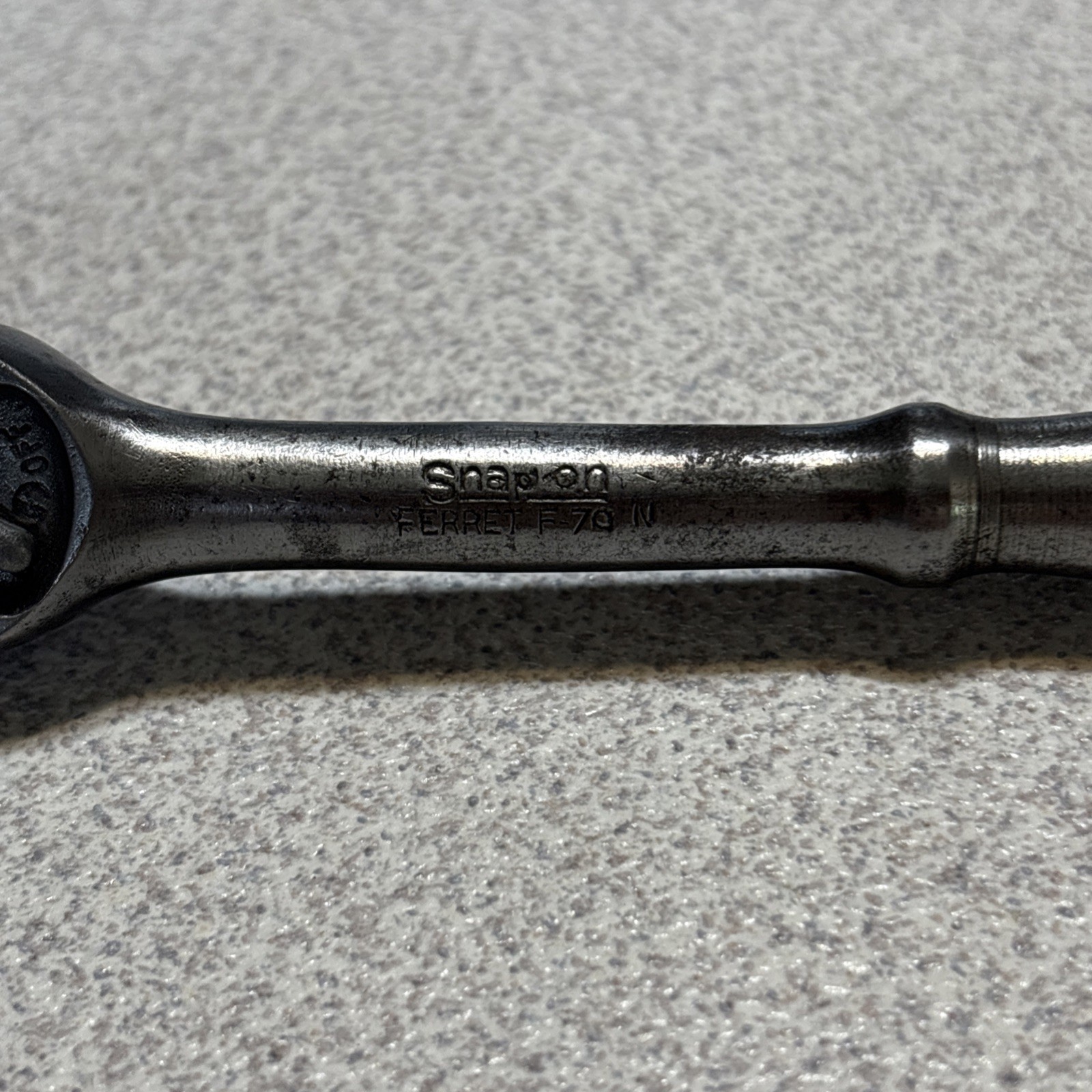 Snap-On Ferret F-70-N 3/8” Drive, Ratchet Vintage USA