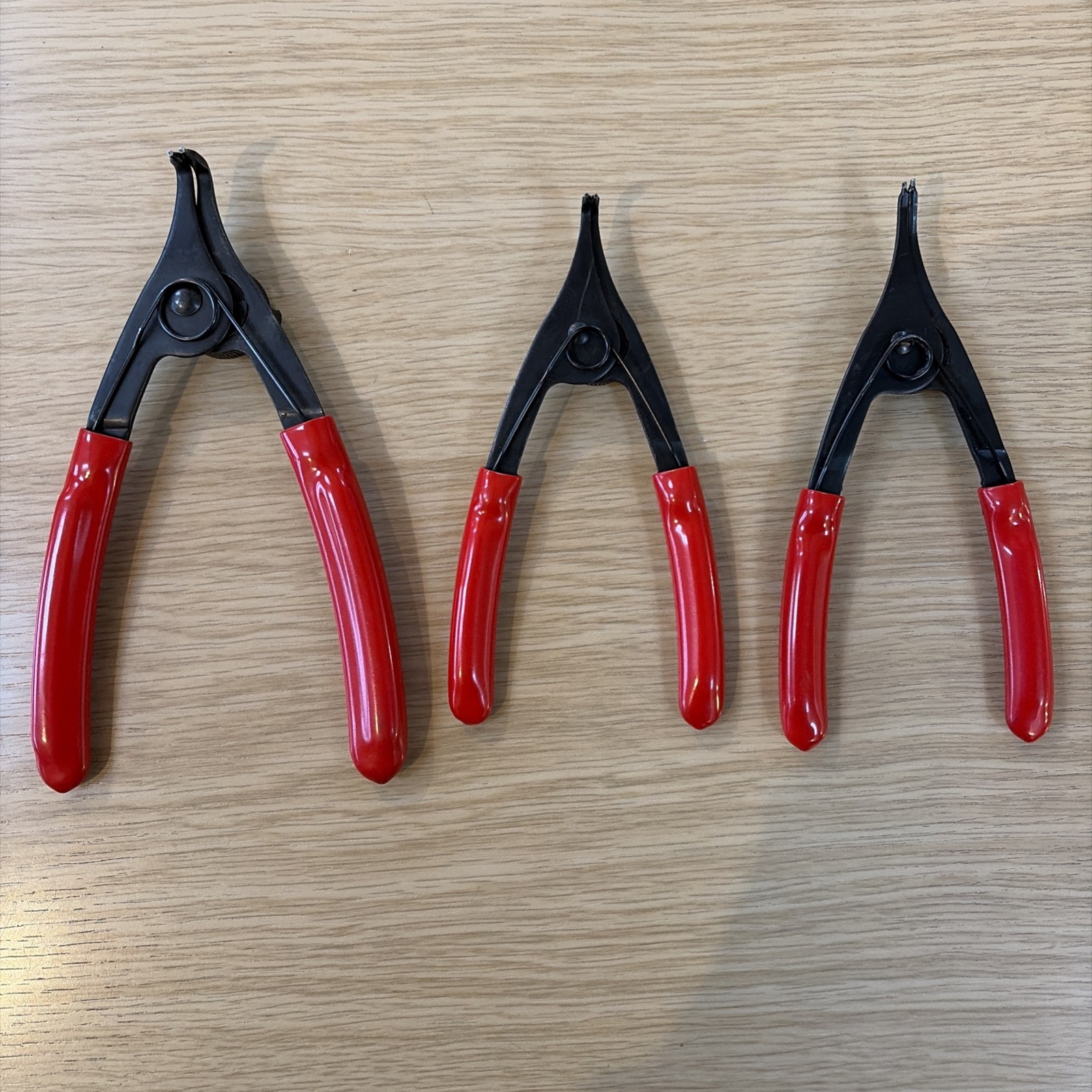 Snap-on Tools Convertible External Internal Ring Pliers Set PRH349 PRH329 PRH32