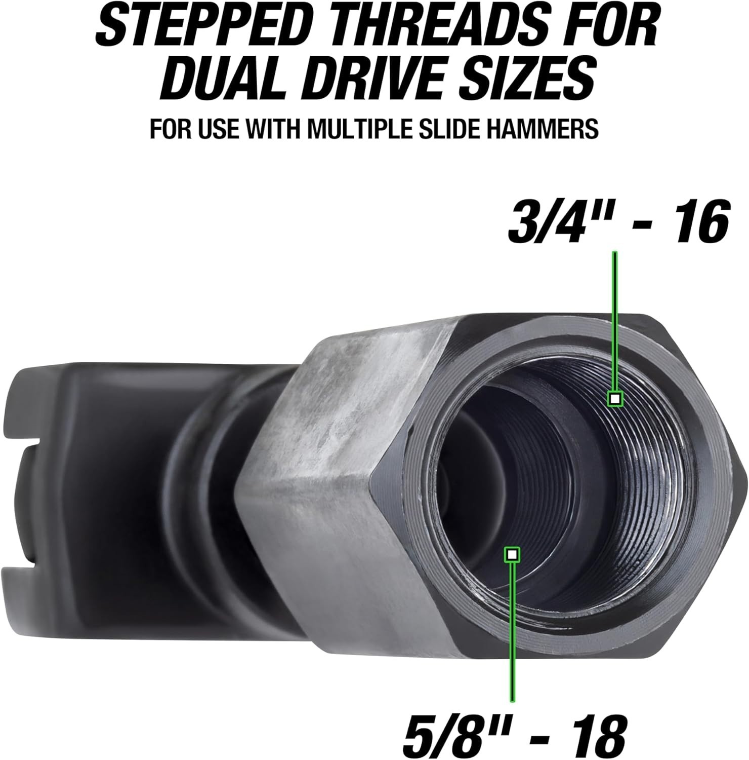 Durable 2-Jaw Pilot Bearing Puller – Fits 5/8 and 3/4 Rods Compatible with 27033