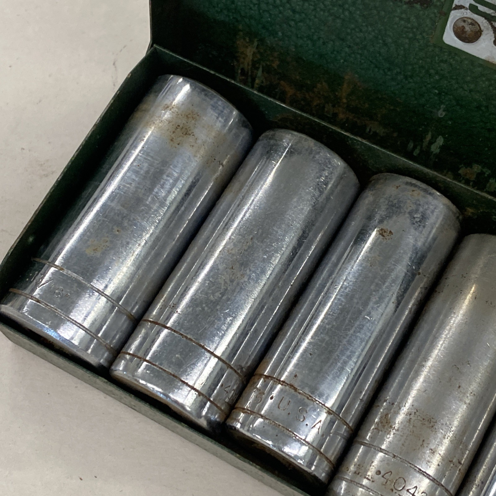 S-K Tools/SK USA 3/8″ Drive 6pt SAE 8pc Deep Socket Set 3/8″ to 13/16″, M0864
