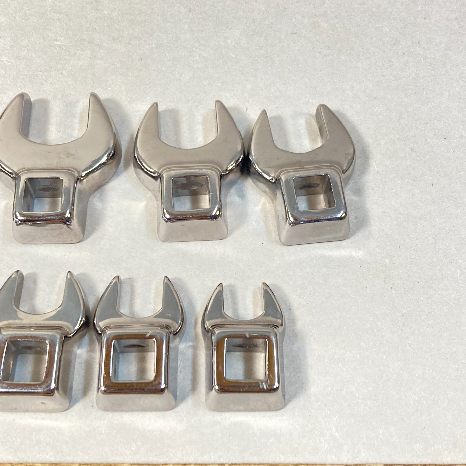 Craftsman Crowfoot Socket Set 8 Pc 3/8″ Drive Metric 10mm-19mm -VV- USA