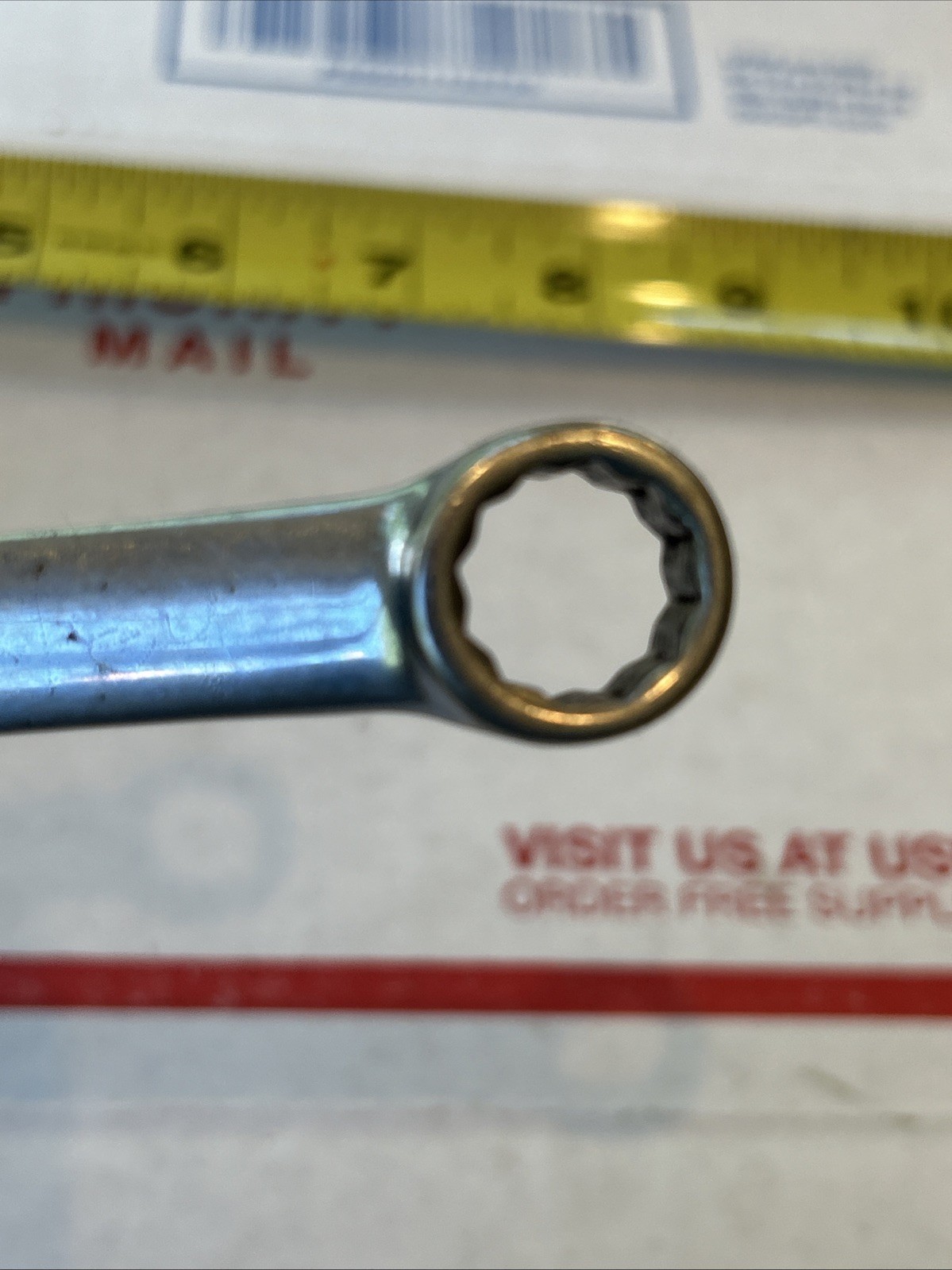 Armstrong 52-212 12mm Full Polish Long Combination Wrench 12 Point USA Armaloy