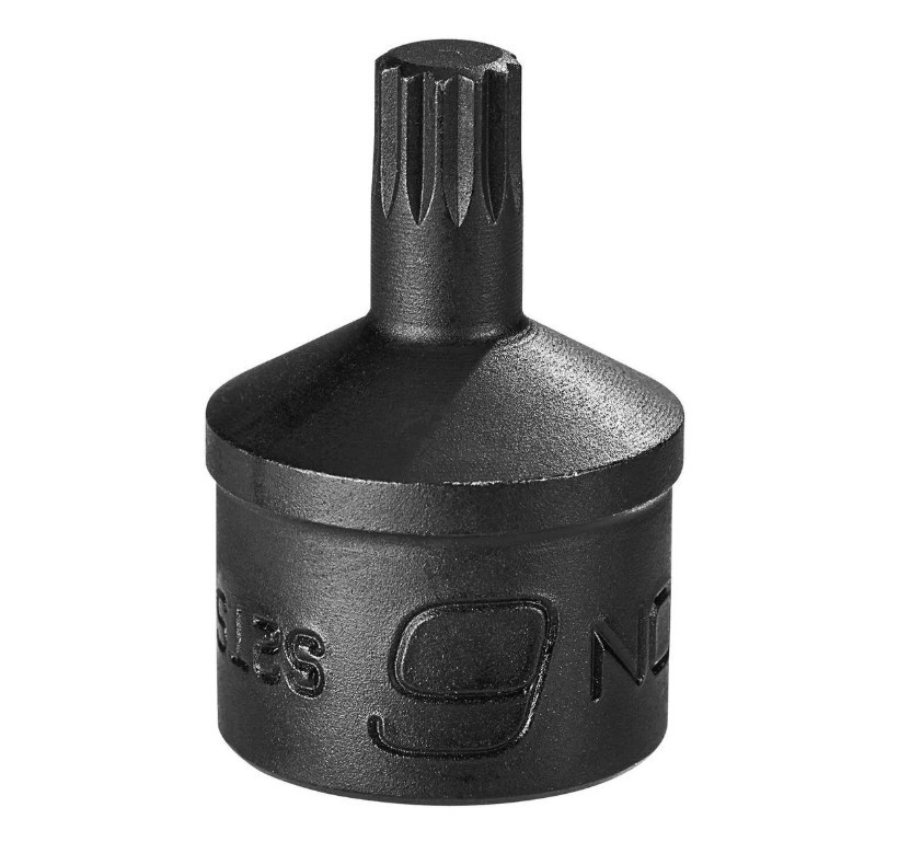 ICON 3/8 in. Drive Professional Triple-Square Impact Bit Socket Set, 9-Piece