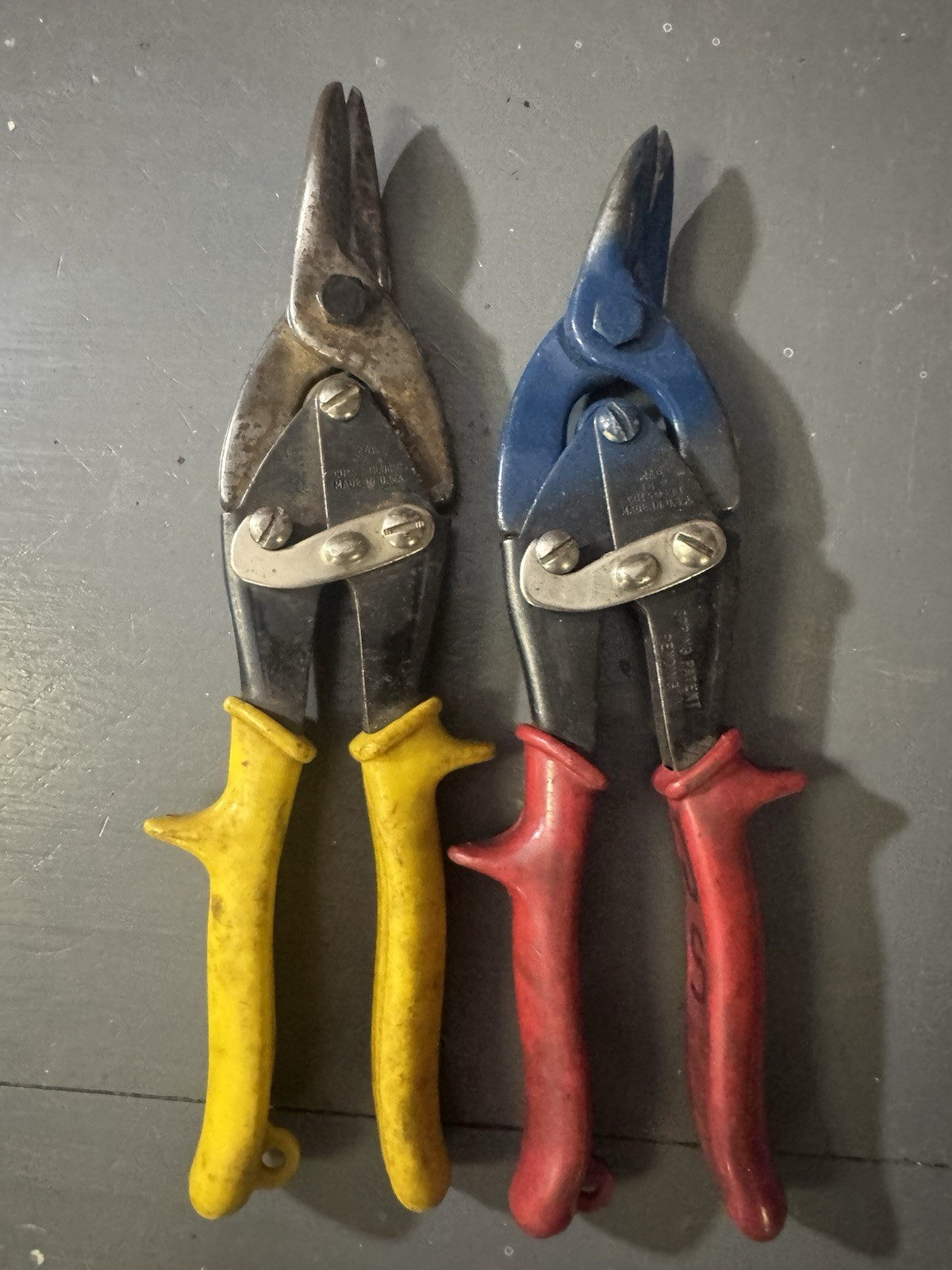 Mac Tools TS-2 Left Cut And TS-3 Straight Cut Cutters