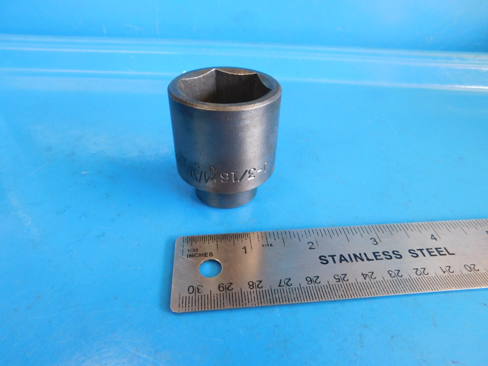 USED, MAC TOOLS » 1-3/16 IN. » 1/2 IN. DR. SHORT IMPACT SOCKET, PART #VP386