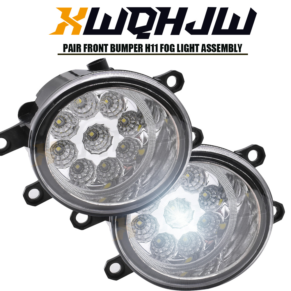 Front Driving Bumper Fog Light Clear Lens Lamp For Toyota Corolla 2009-2013