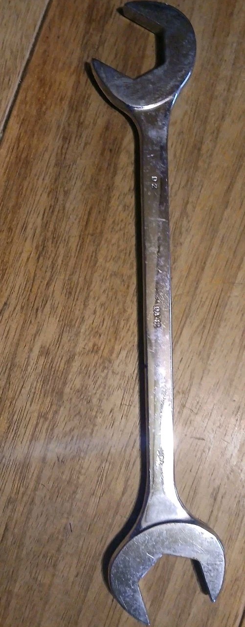 Vintage MAC Tools DASeries 5pc4‑Way AngleHead Open End Wrench Set 9/16″ to 1-3/8