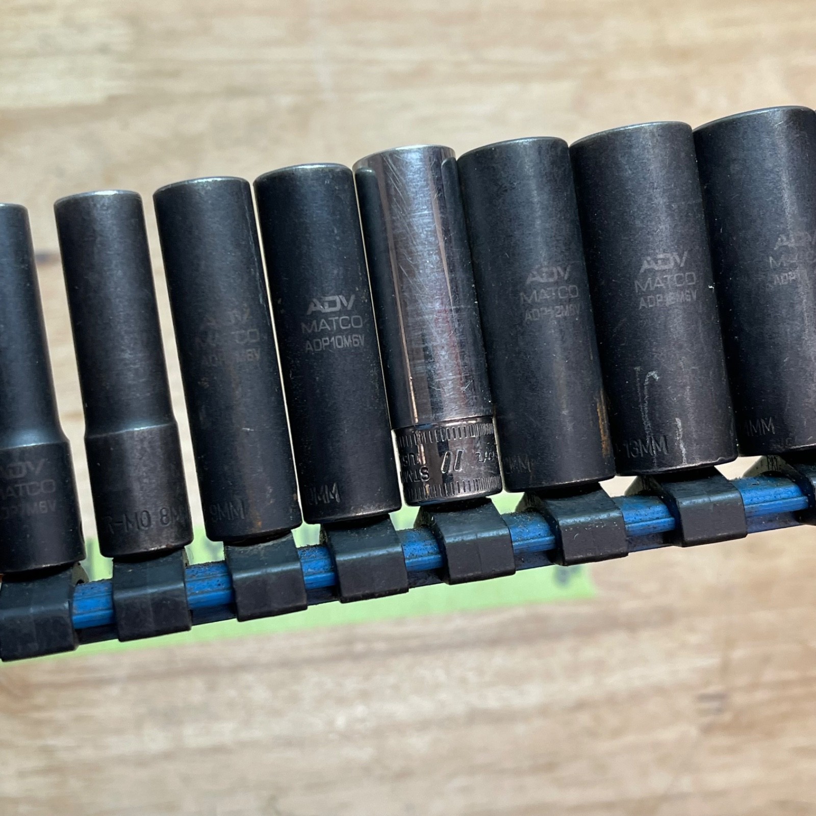 MATCO ADV 1/4″ Drive, 14pc Deep Socket Set, 6pt, ***11-SNAP -ON 15mm-CORNWALL**