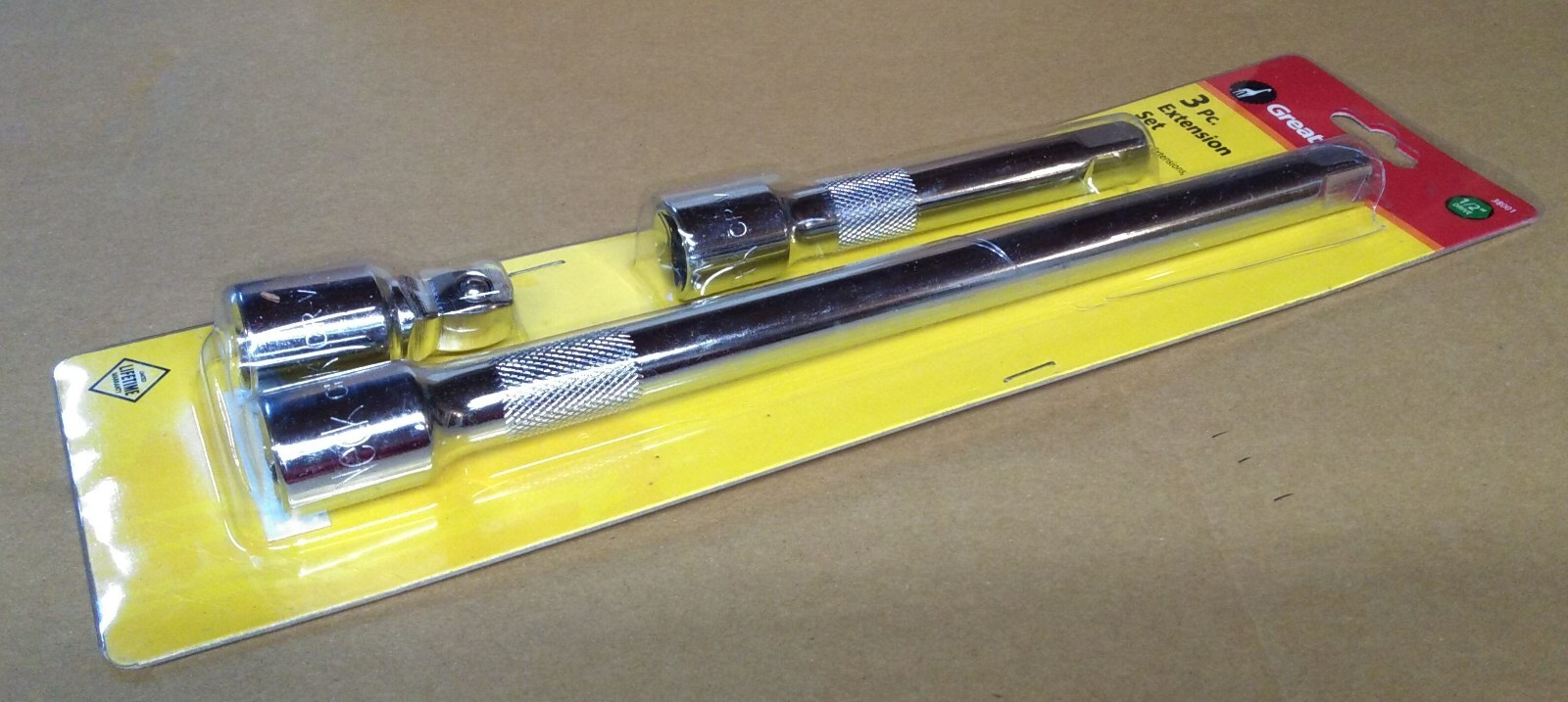Great Neck 1/2″ Drive 3 Piece Extension Set 2″ Wobble 5″ & 10″ Extension