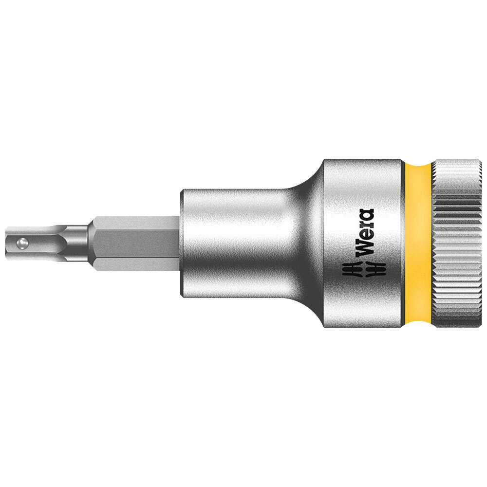 Wera 05003820001 8740 C HF Zyklop In-Hex Plus Screw Hold Socket 1/2in SW 4x60mm