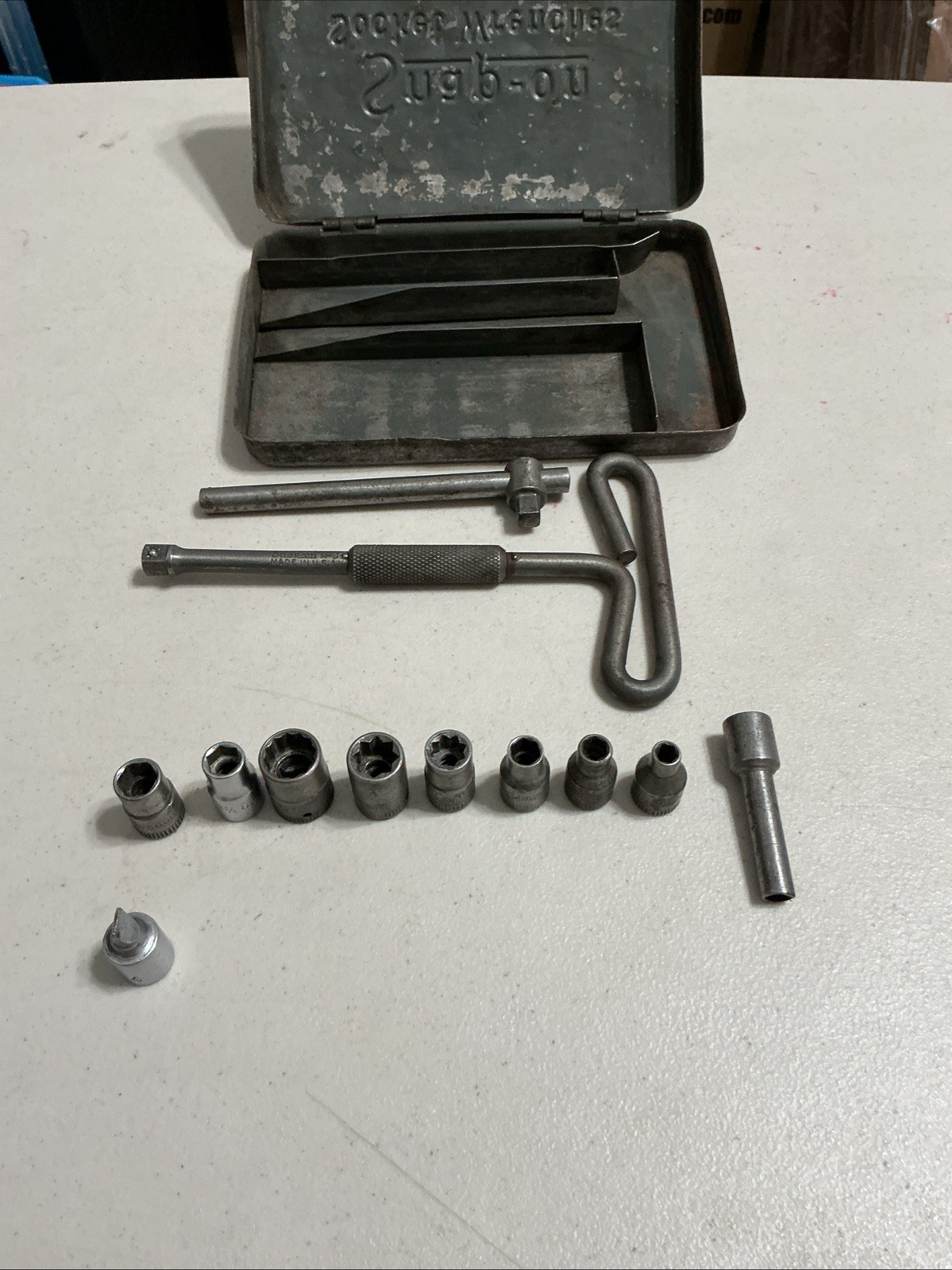 Vintage Snap-On 1/4 Drive Socket Set, Early Style, Rare!!!!
