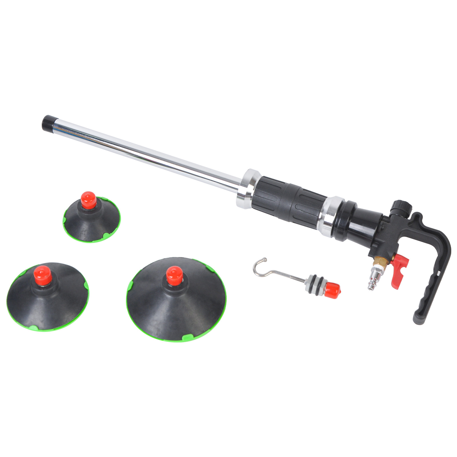Pneumatic Suction Dent Puller 75-125mm Car Body Panel Dent Repair Slide Hammer T