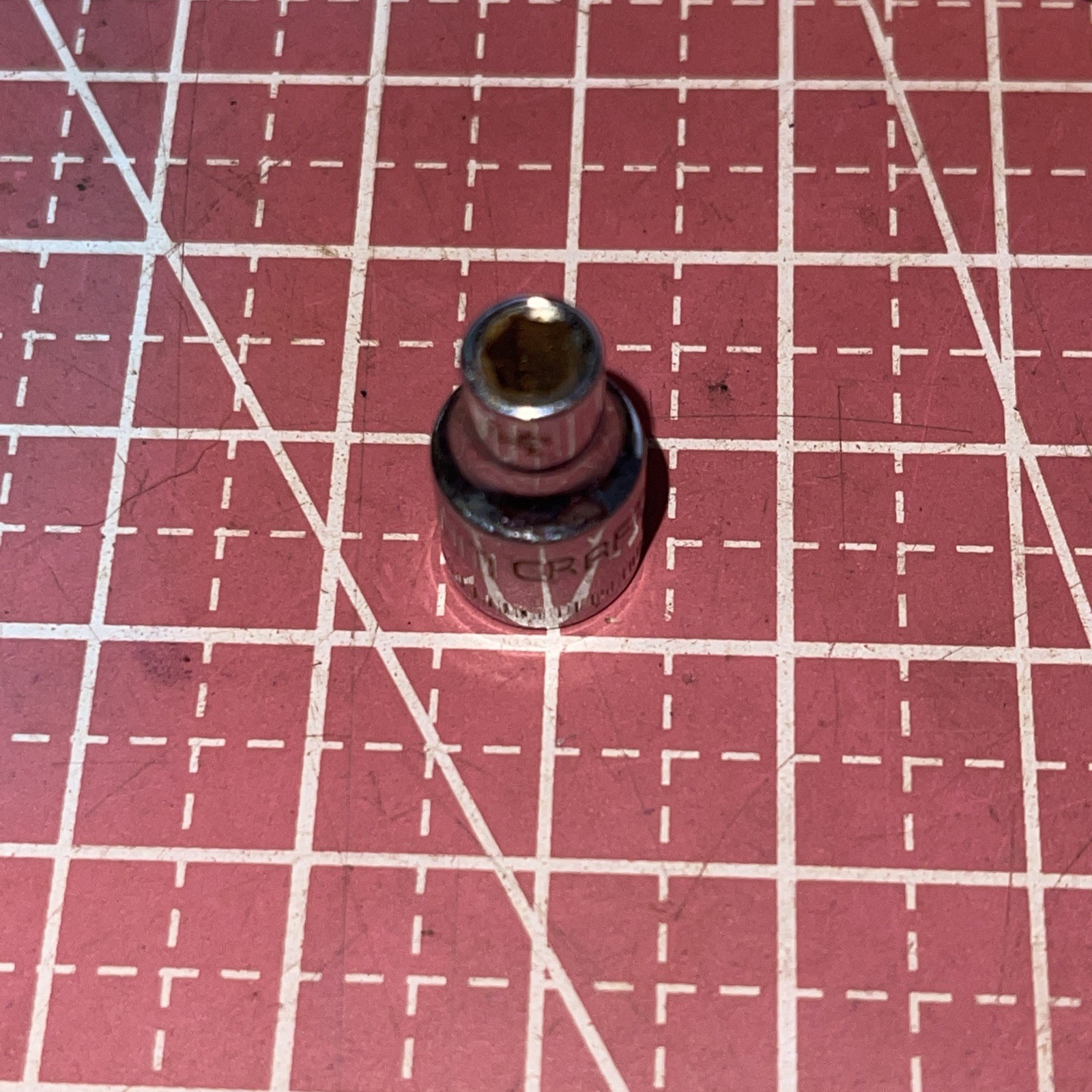 Craftsman 43505 AD 4 MM Metric 1/4 Drive 6 Point Socket 4MM