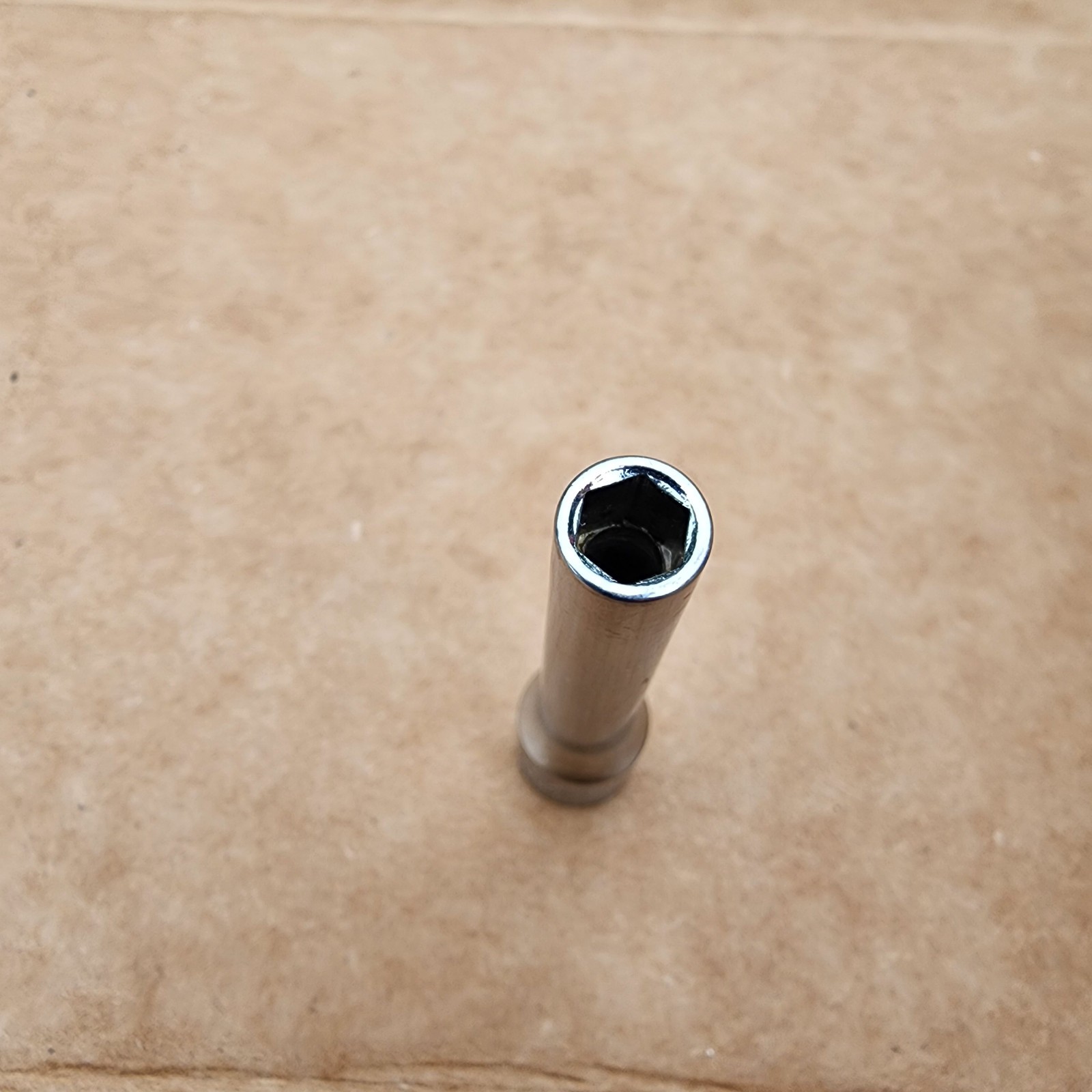 Snap-on 3/16″ 1/4″ Drive 6 Point Deep Chrome Socket STM6 3/16in.