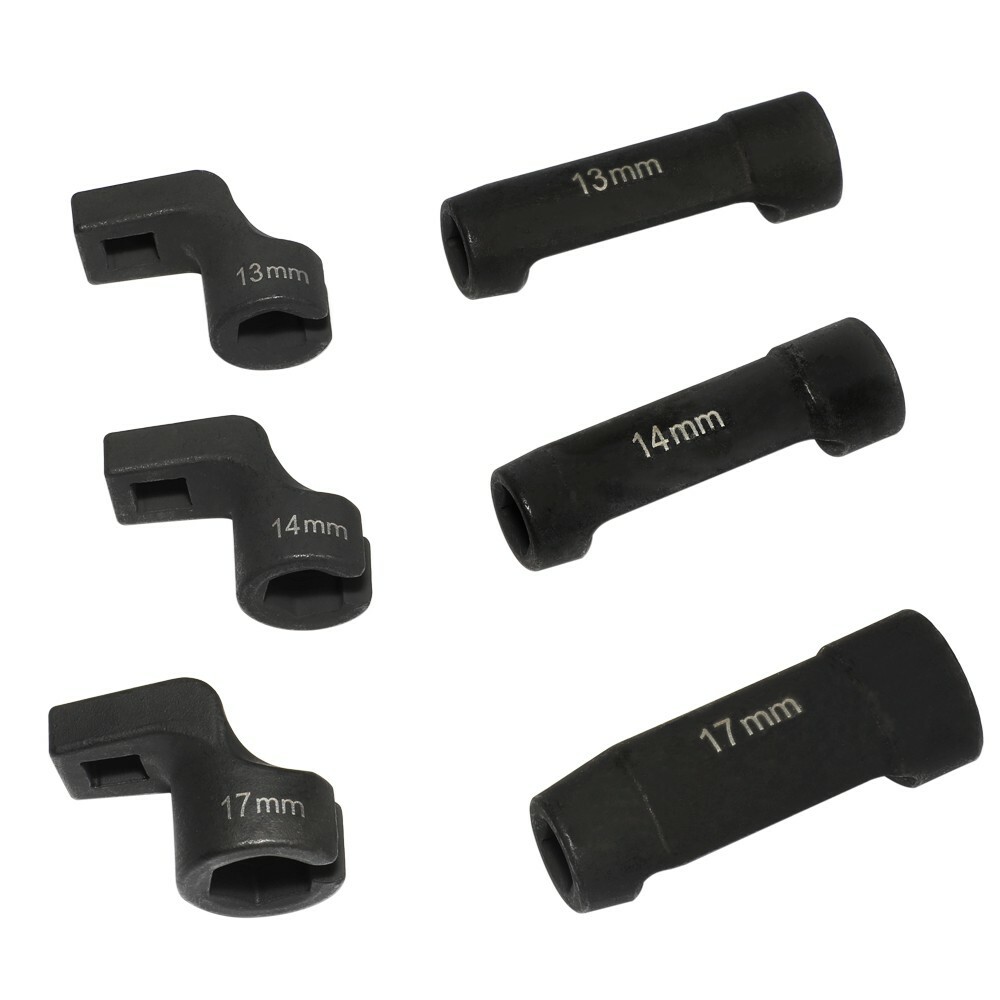 6pc 3/8″ dr Exhaust Gas Temperature Sensor Socket Set 13mm 14mm 17mm